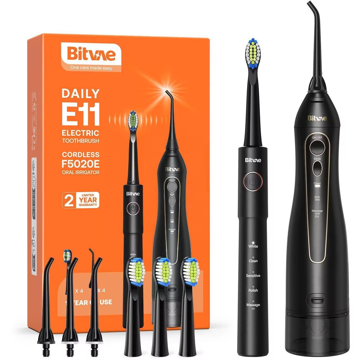 واتر جت و مسواک برقی بیتوی مدل E11 و F5020E