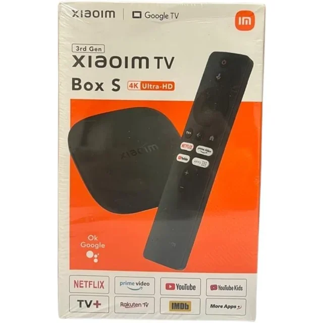 اندروید باکس شیائومی مدل Mi Box S نسل ۳ با ریموت