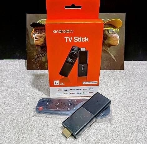 اندروید باکس TV Stick 4K ظرفیت ۱۲۸ گیگابایت با ریموت